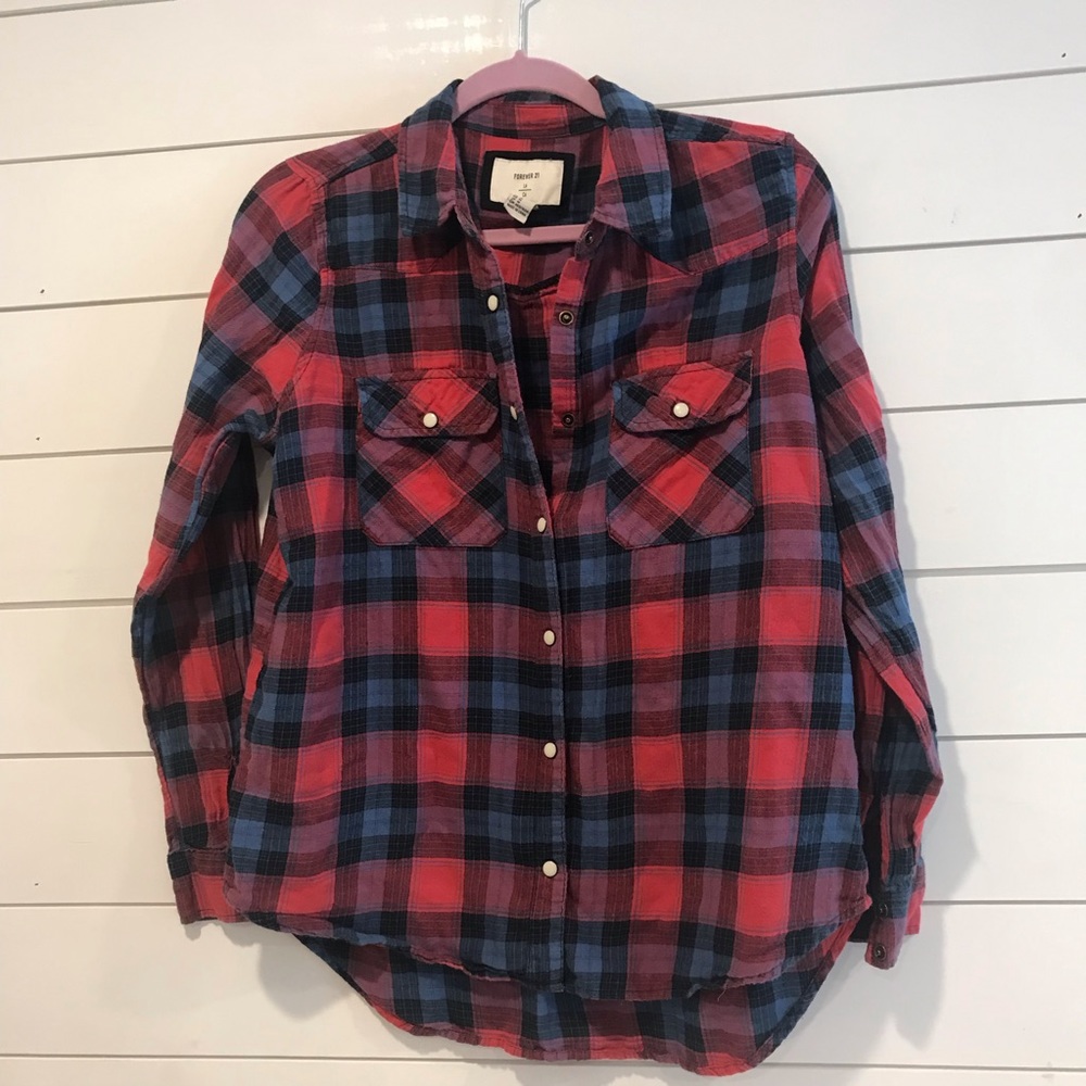 🌟FOREVER 21 | 2/$20 Plaid Flannel